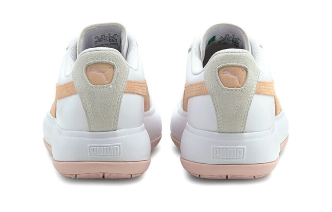 (WMNS) Suede Mayu Blanco Naranja