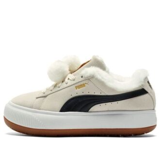(WMNS) Suede Mayu “Fur – Blanco Susurro Negro”