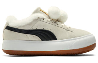 (WMNS) Suede Mayu “Fur – Blanco Susurro Negro”