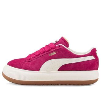 (WMNS) Suede Mayu Up “Vino Rojo Crema Blanco”