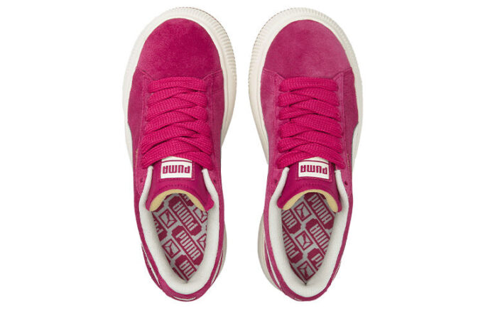 (WMNS) Suede Mayu Up “Vino Rojo Crema Blanco”