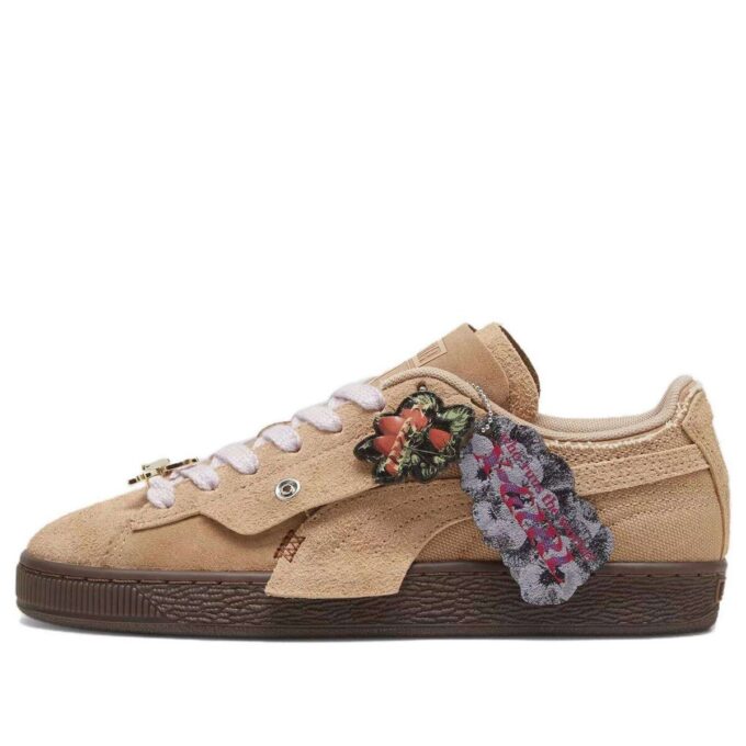 (WMNS) Suede x X-Girl “Almendra tostada”
