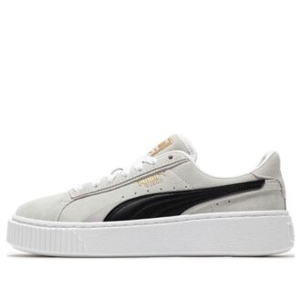 (WMNS) SuedePlatform “Blanco y Negro”