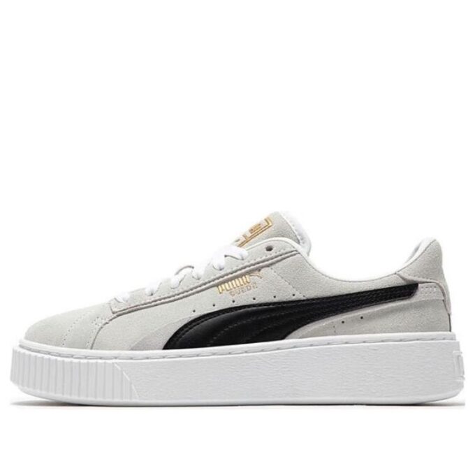 (WMNS) SuedePlatform “Blanco y Negro”