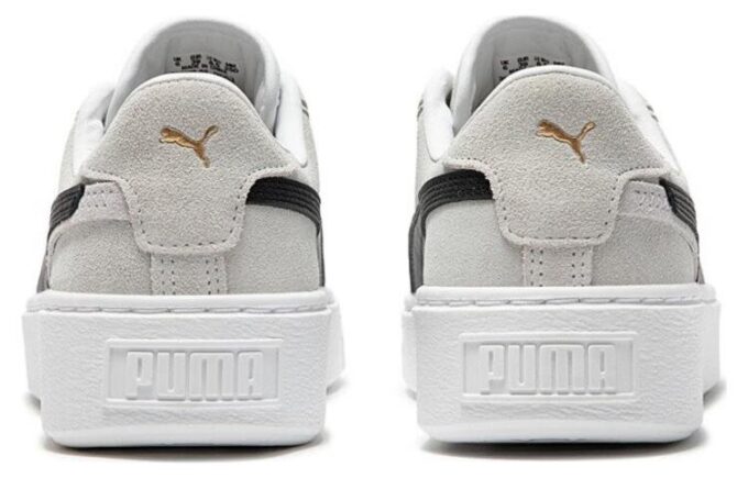(WMNS) SuedePlatform “Blanco y Negro”