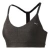 (WMNS) Sujetador de entrenamiento de bajo impacto con tirantes “Negro”