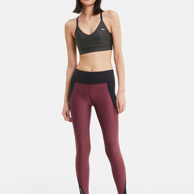 (WMNS) Sujetador de entrenamiento de bajo impacto con tirantes “Negro”