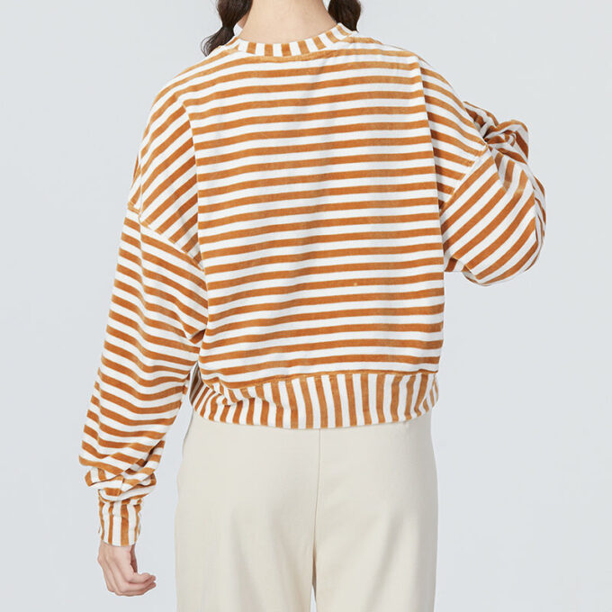 (WMNS) Suéter de punto a rayas “Beige”