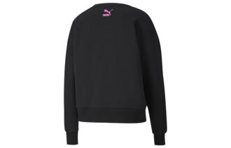 (WMNS) Suéter deportivo con cuello redondo “Negro Morado”