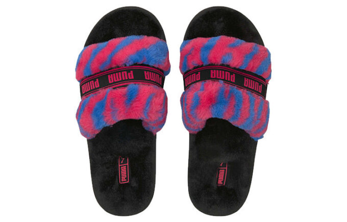 (WMNS) Tobogán Fluff “Salvaje – Morado Remolacha”