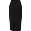 (WMNS) Vestido midi clásico con cordón negro