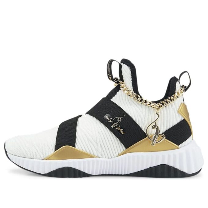 (WMNS) x Baby Phat Defy Mid “Blanco, Negro y Dorado”