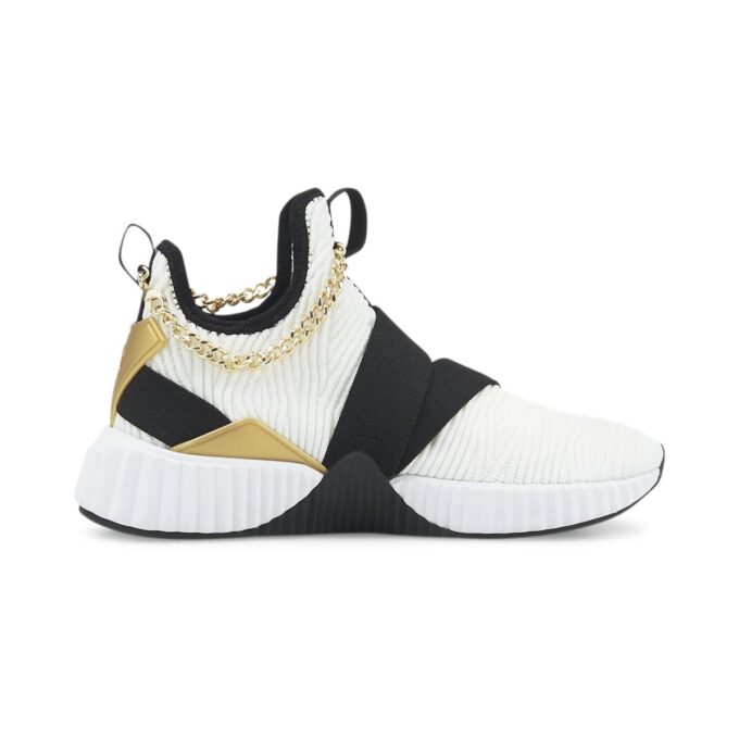 (WMNS) x Baby Phat Defy Mid “Blanco, Negro y Dorado”