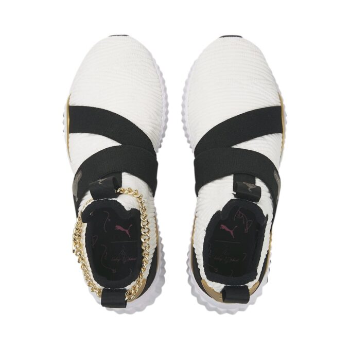 (WMNS) x Baby Phat Defy Mid “Blanco, Negro y Dorado”