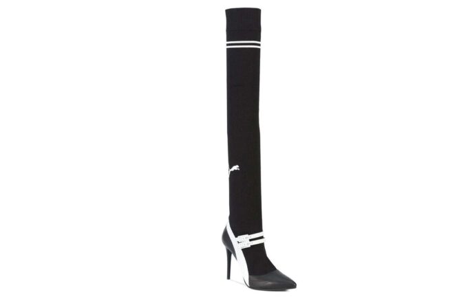 (WMNS) x Fenty – Mary Jane de punto con tacón alto sin cordones en negro