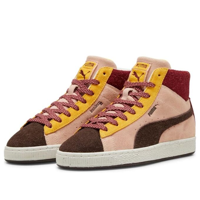 (WMNS) x lemlem Suede Mid “Cuarzo rosa chocolate oscuro”