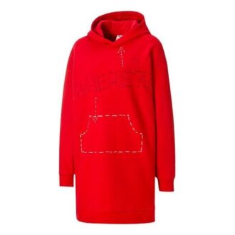 (WMNS) X MICHAEL LAU WMN VESTIDO con capucha y bolsillo trasero