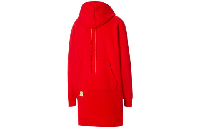 (WMNS) X MICHAEL LAU WMN VESTIDO con capucha y bolsillo trasero
