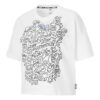 (WMNS) x MR DOODLE Logotipo suelto blanco