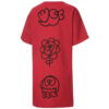 (WMNS) x Mr Doodle Vestido de manga corta rojo