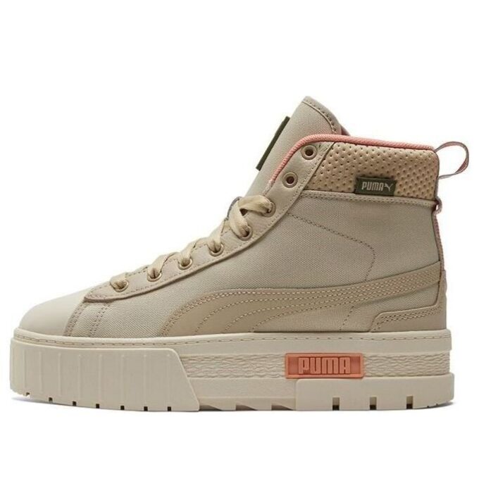 (WMNS) Zapatillas altas Mayze Mid Safari color marfil