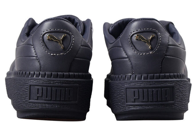 (WMNS) Zapatillas bajas premium con plataforma Trace en negro