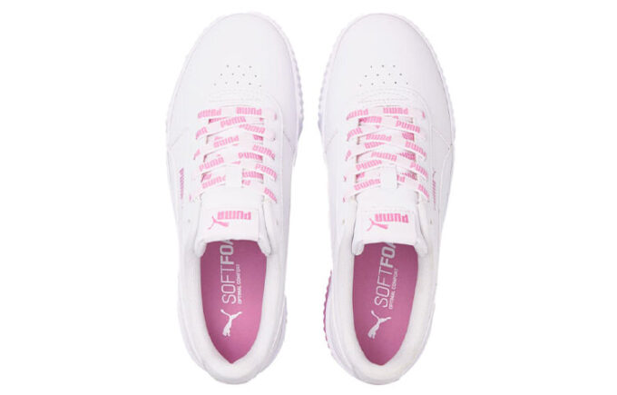(WMNS) Zapatillas Carina Logomania Kadin Blanco/Rojo/Rosa