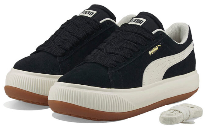 (WMNS) Zapatillas de ante Mayu Up negras/blancas