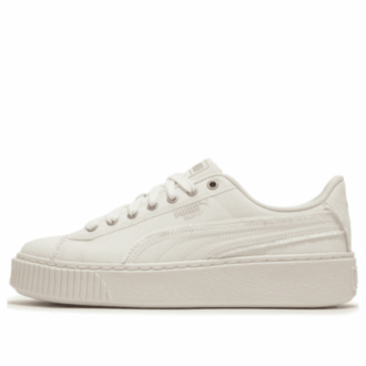 (WMNS) Zapatillas de baloncesto con plataforma y flecos en blanco