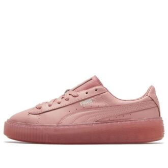 (WMNS) Zapatillas de baloncesto con plataforma y plataforma baja en color rosa