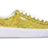 (WMNS) Zapatillas de baloncesto con plataforma y purpurina dorada