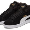 (WMNS) Zapatillas de caña media de vellón Smash V2 Plus negras