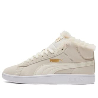 (WMNS) Zapatillas de caña media Smash V2 beige/blanco