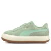 (WMNS) Zapatillas de gamuza Mayu “Verde Crema Blanco”