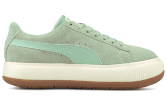 (WMNS) Zapatillas de gamuza Mayu “Verde Crema Blanco”