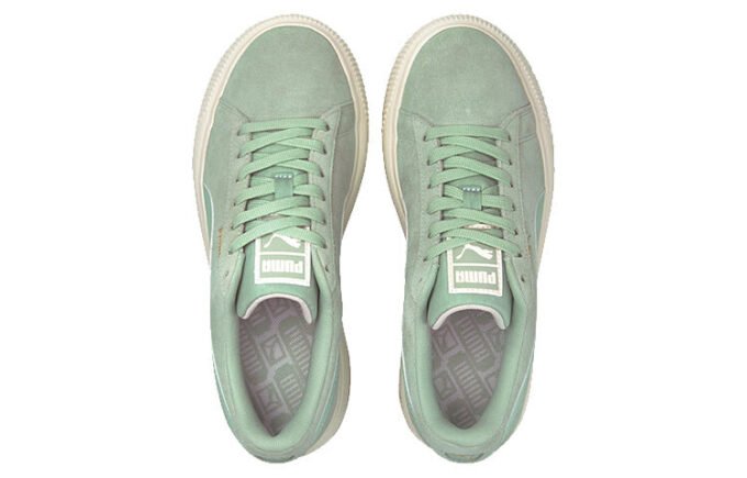 (WMNS) Zapatillas de gamuza Mayu “Verde Crema Blanco”