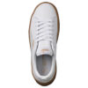 (WMNS) Zapatillas de plataforma de ante y piel en blanco