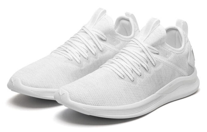 (WMNS) Zapatillas de punta baja Flash Ignite Evoknit en blanco