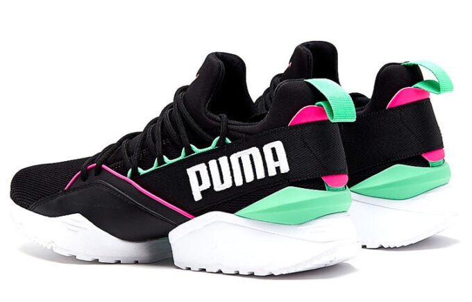 (WMNS) Zapatillas de running bajas Muse Maia Street 1 negras/verdes