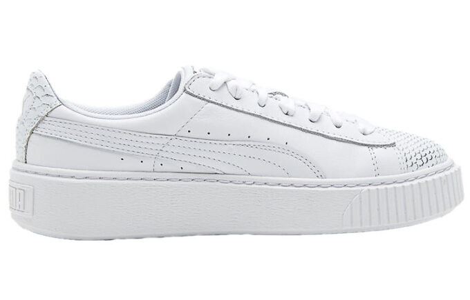 (WMNS) Zapatillas de tabla Basket Platform Ocean Leisure en blanco