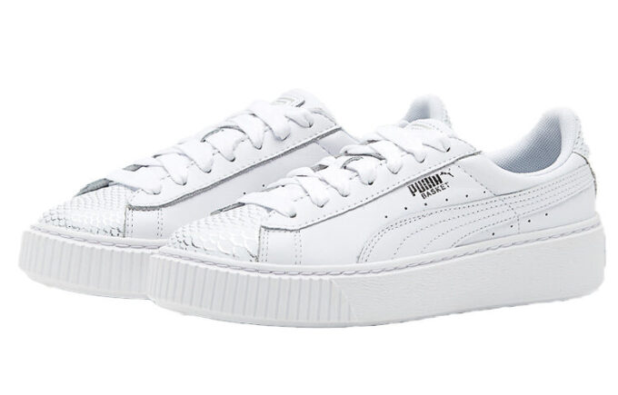 (WMNS) Zapatillas de tabla Basket Platform Ocean Leisure en blanco