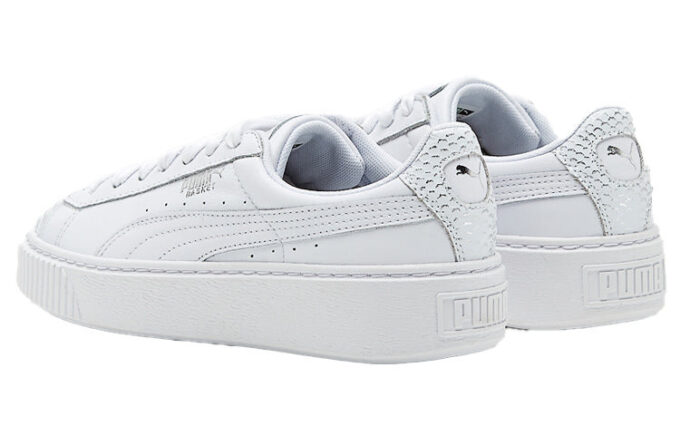 (WMNS) Zapatillas de tabla Basket Platform Ocean Leisure en blanco