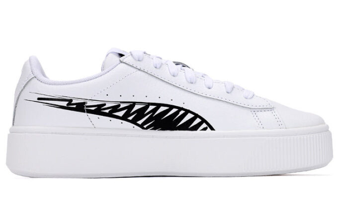(WMNS) Zapatillas deportivas Vikky Stacked L Sketch en blanco y negro