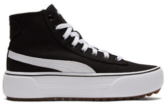 (WMNS) Zapatillas Kaia Mid CV Negro/Blanco