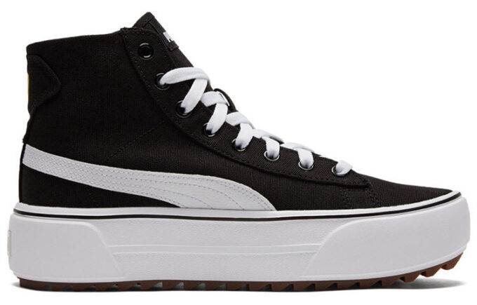 (WMNS) Zapatillas Kaia Mid CV Negro/Blanco