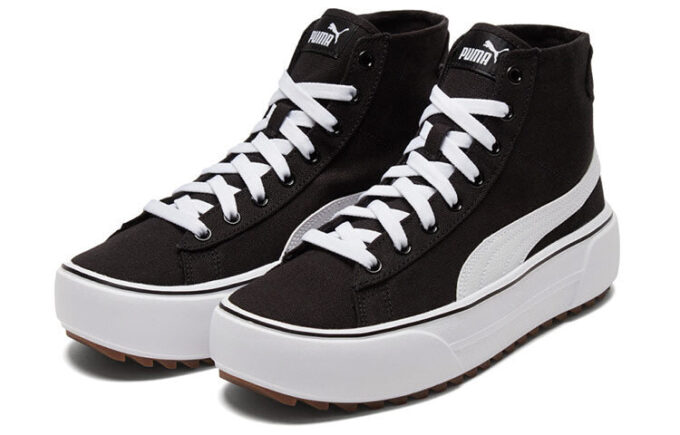 (WMNS) Zapatillas Kaia Mid CV Negro/Blanco