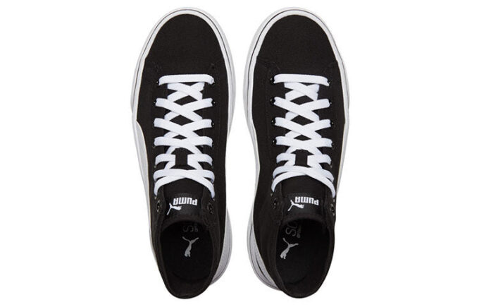 (WMNS) Zapatillas Kaia Mid CV Negro/Blanco
