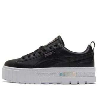(WMNS) Zapatillas Mayze Lth Iridescent Negro/Blanco