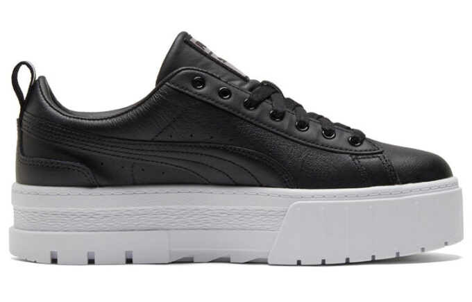 (WMNS) Zapatillas Mayze Lth Iridescent Negro/Blanco