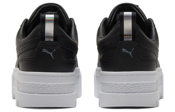 (WMNS) Zapatillas Mayze Lth Iridescent Negro/Blanco